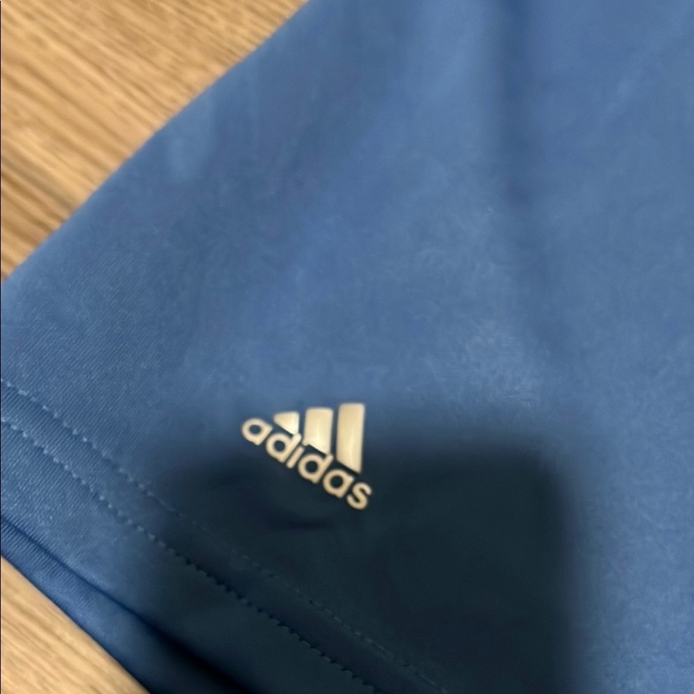 Adidas Blue Polo Shirt - Picture 5 of 5